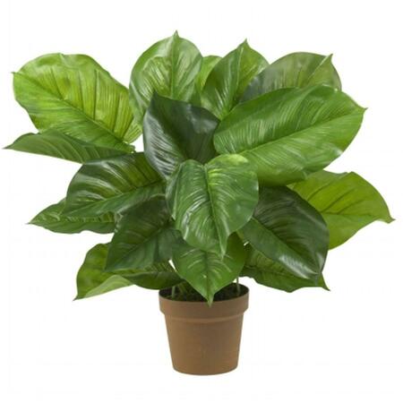 DARE2DECOR Large Leaf Philodendron Silk Plant -Real Touch DA103266